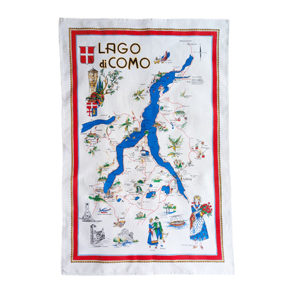 コモ湖 レイクコモ LAGO DI COMO｜タペストリー